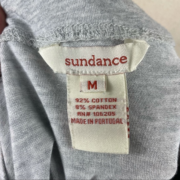 Sundance Raquel Wrap Top Heather Grey Medium - Picture 9 of 10